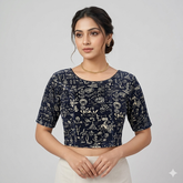 Noir Garden Flex Stretch Non-Padded Blous