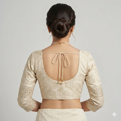 Backless Readymade Blouse