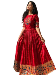 Anarkali style gown