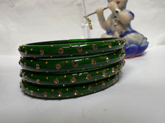 BRIGHT GLASS BANGLES