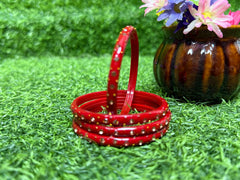 BRIGHT GLASS BANGLES