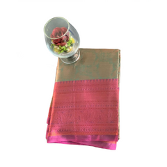 Rajika Blush Weave Saree