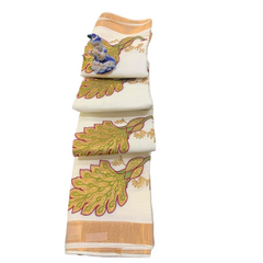 Mayura Pushpa Kerala Saree