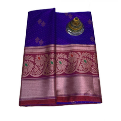 Blue Varnika Zari Grace Saree.