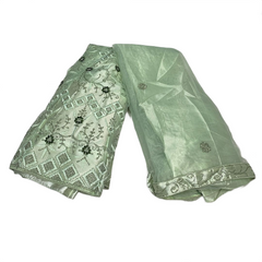 Aqua Noor Royale Net Lehenga Set