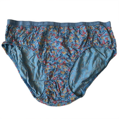 Azure Bloom Comfort Brief