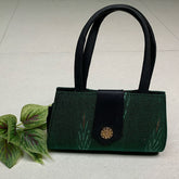 Artisanal Textured Woven Bag