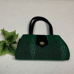 Artisanal Textured Woven Bag