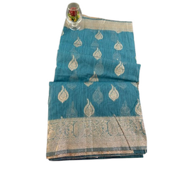 Blue Varnika Buttta Saree.