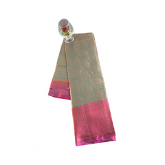 Rajika Blush Weave Saree