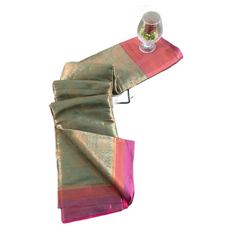 Rajika Blush Weave Saree