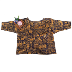 Antique Stretch Readymade Non-Padded Blouse