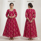 Sindhura Ikat A-Line Dress