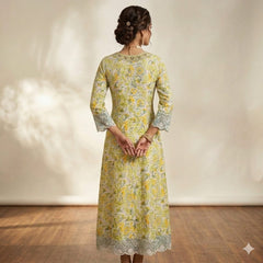 Aarna Meadow Flare Dress.