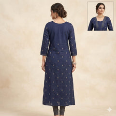 Aarohi Fit Neelika Ikat Grace Top