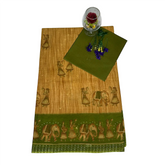 Nritya varnam Ethinc Cotton Saree.