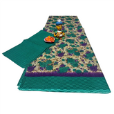 Purple Bloom Handloom Cotton Saree.