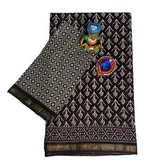 Black Mejesty Cotton Saree