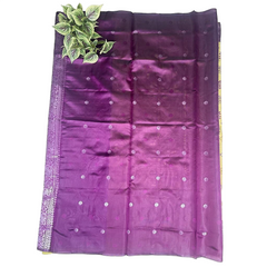 MintLavish Floral Pattu Saree