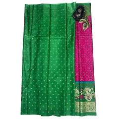 Rathostava Foil Print Saree.