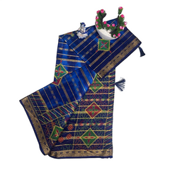 Ocean Crest Zari Cotton Saree