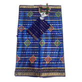 Ocean Crest Zari Cotton Saree