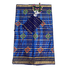Ocean Crest Zari Cotton Saree