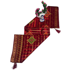 Maroon Majestic Cotton Saree.