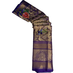 Moonstone Zari Classic Pattu Saree.
