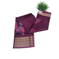 Neelambari Violet Lenin Saree