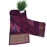 Neelambari Violet Lenin Saree