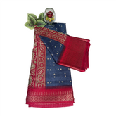 Vaidehi Blue Jacquard Border Saree