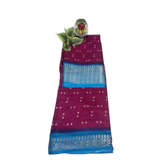 Mayura Veena Jacquard Border Saree.