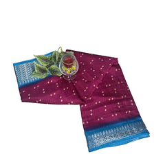 Mayura Veena Jacquard Border Saree.