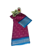 Mayura Veena Jacquard Border Saree.