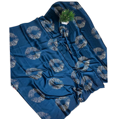 Navy blue fancy saree