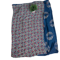 Navy blue fancy saree