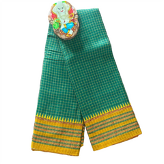 Ghingham Checks Saree