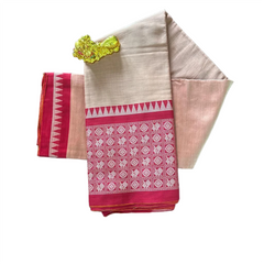 Gulabi Viraasat Naryanpet Saree