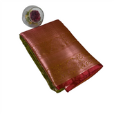 Haritha Mallika Pattu Border Saree.