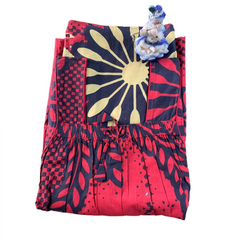 Crimson Bloom Aura Long Nighty