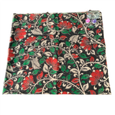 Floral Kalamkari Unstitched Blouse Piece