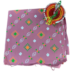 Bandhani Bloom Unstitched Blouse Piece