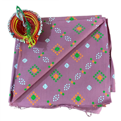 Bandhani Bloom Unstitched Blouse Piece