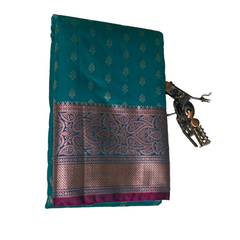 Neela Tarangini Saree