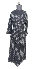 Vireya Patterned Flare Top