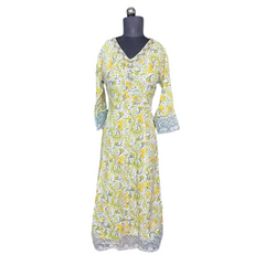 Aarna Meadow Flare Dress.