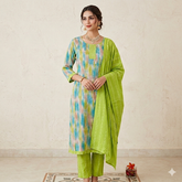 Harit Aquarelle Kurti Set