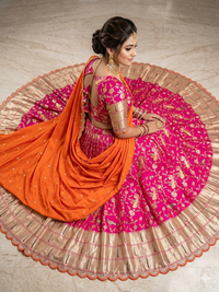 Gulnaar Paithani Lehenga Set
