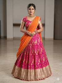 Gulnaar Paithani Lehenga Set
